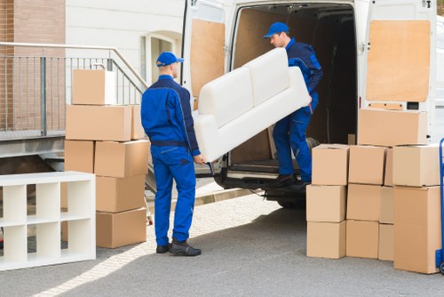 Local movers handling a residential move in Westealing