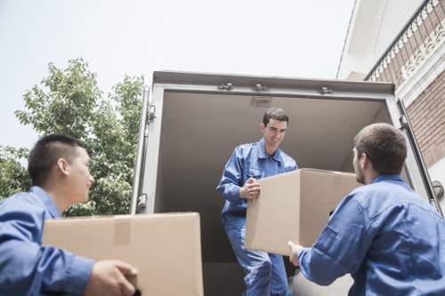 Removal van serving homes and businesses in the Westealing area