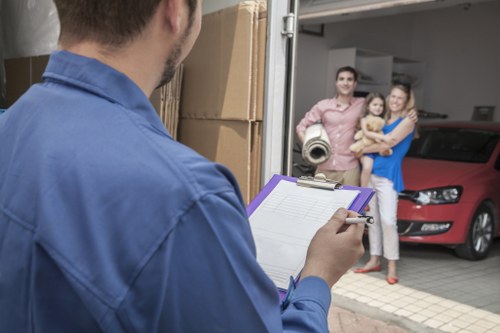 Preparation checklist scene for a smooth removal truck hire