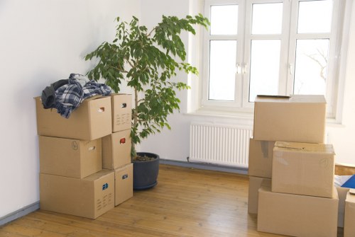 Local removal company assisting a business relocation in Westealing