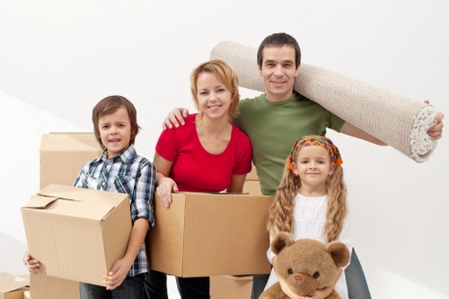 Removal van and loading options for moving jobs