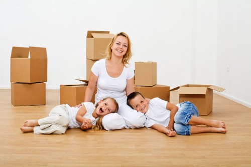 Supervisor reviewing safety checks before a removals job